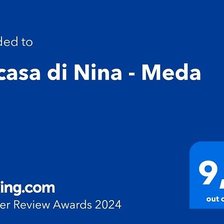 La Casa Di Nina - Meda Apartment Exterior photo